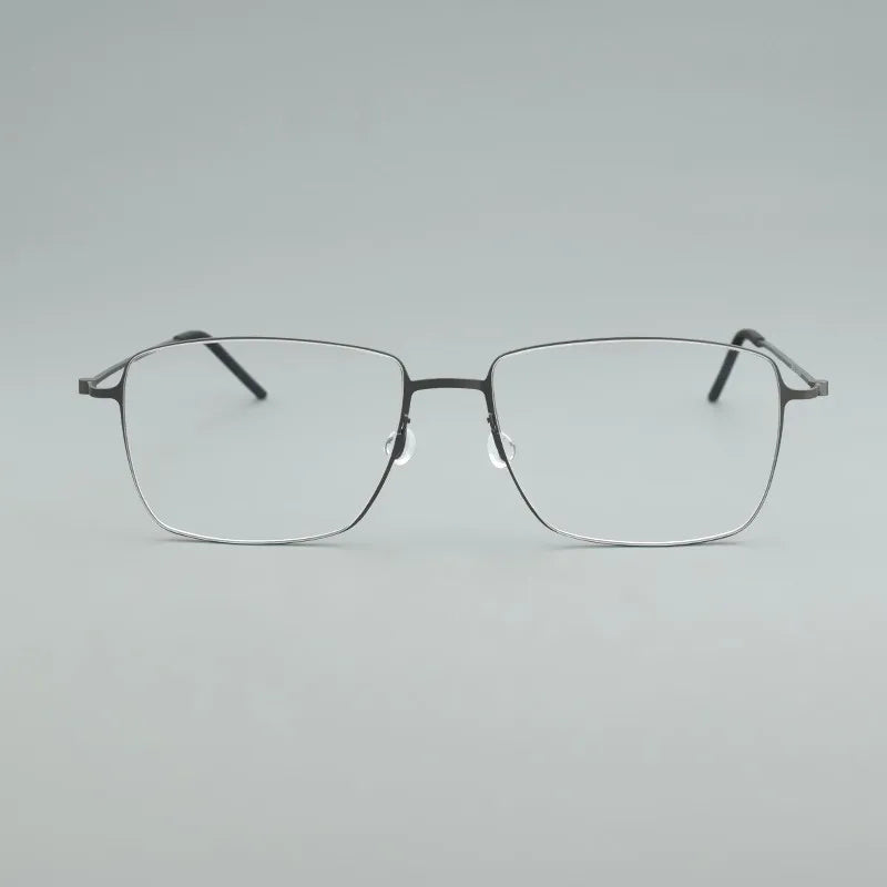 pure Titanium Glasses Frame for Men women 5508 Vintage square Myopia Prescription Eyeglasses Frames 2024 Optical Korean Eyewear