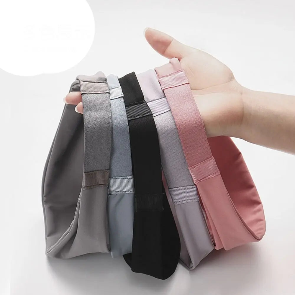 Elastic Yoga Headband Multi-functional Widened Non-Slip Sports Turban Hair Accessories Solid Color Headscarf Women Men