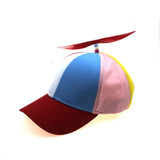 Fashion Colorful Bamboo Dragonfly Patchwork Baseball Cap Adult Kid Helicopter Propeller Funny Cotton Parent-child Snapback Hats