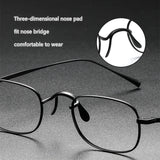 Vintage Small Square Oval 6.5g Ultra-Light Pure Titanium frame ，KJ45|Thin Frame of Golden Wire|For Men and Women
