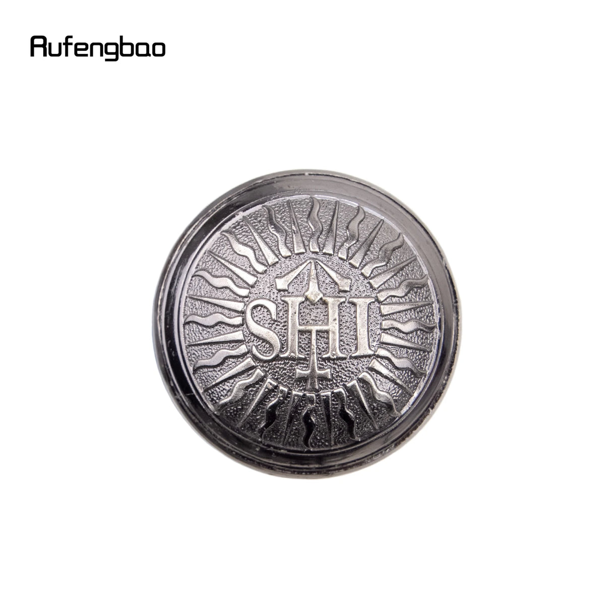Freemasonry Freemasons SHI Totem Relief Walking Stick with Hidden Plate Self Defense Fashion Cane Plate Cosplay Crosier 93cm