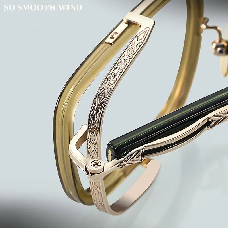 Exquisite Titanium Handmade Glasses Frame Mens Women Retro Square Spectacle Frames Eyeglasses Japanese Design Oval Round Eyewear