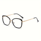 1 pair of new color-changing anti-blue light glasses, fashionable and personalized women's glasses, effectively block blue light