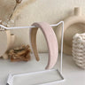 2022 Gentle Pink Womans Hairbands Girl Sweet Plush Wide Side Sponge Headband Hair Hoop Fashion Simple Solid Color Hair Accessory