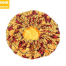 2020 New No. plus-Sized African Printing round Cap Double-Layer Satin Lining Wide Edge Nightcap Chemotherapy Hat