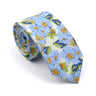 New Men's Floral Neck Ties Casual Cotton Slim Tie Skinny Wedding Party Suit Collar Flower Neckties Gravata Accessories Gift