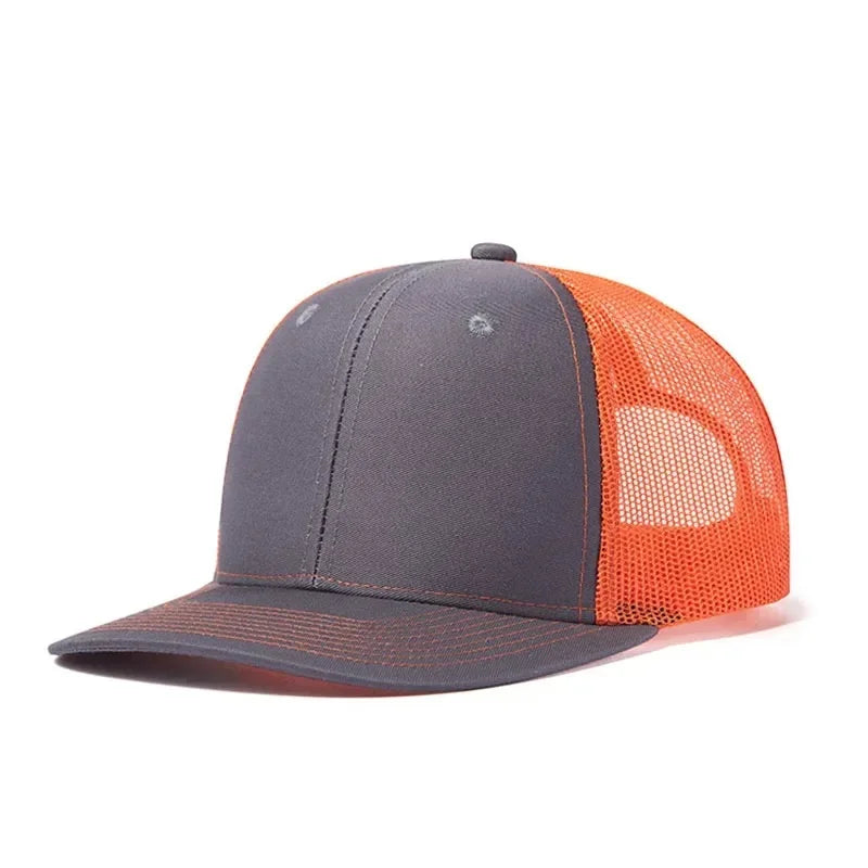 Hot Sale Unisex Baseball Cap for Men Women Slight Curved Brim Style Trucker Hat Casual Outdoor Breathable Cap Gorras Hombre