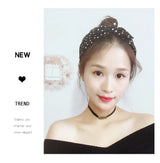 Women Hairbands Wide Female boho ties headband accessories Bow Hair Hoops Headwear Floral Hair Accessories Girl Head Band Lady