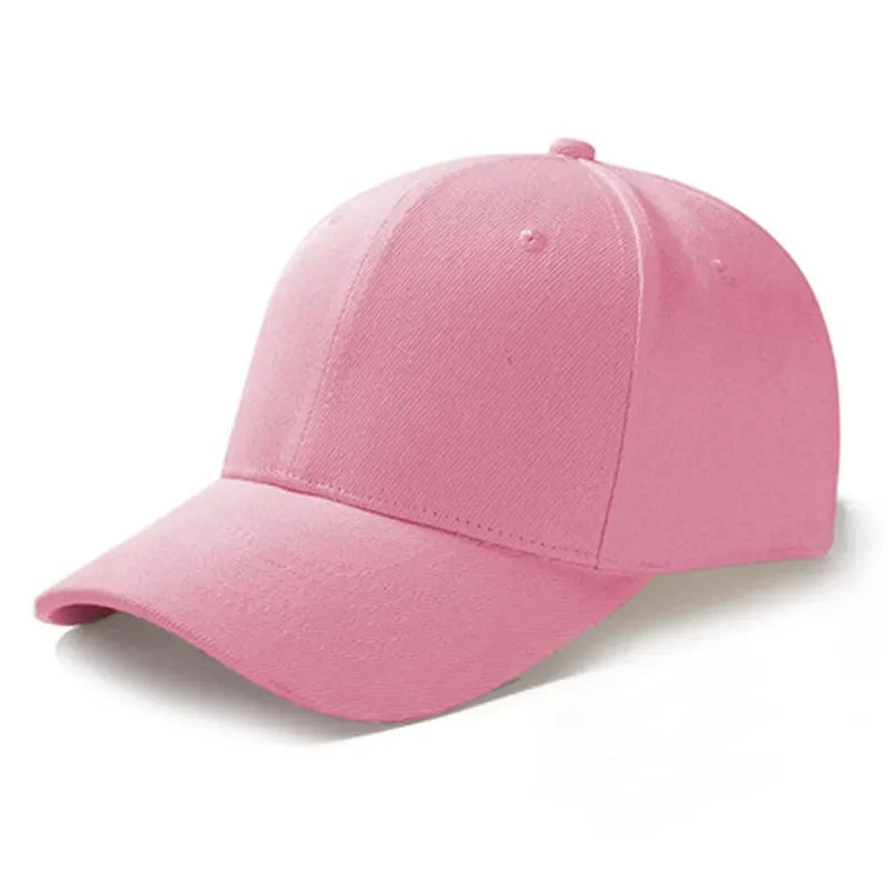 Unisex Cap Casual Plain Baseball Cap Adjustable Snapback Hats For Women Men Hip Hop Cap Street Dad Hat