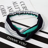 Fashion WomenFloral Headband Hair Accessories Leopard Cross Knotted Bow Chiffon Hair Band Girls Headdress Ladies Hoop Headwear