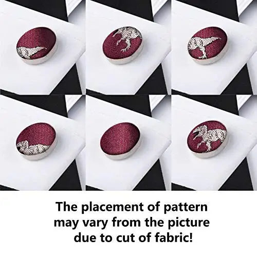 Barry.Wang Novelty Silk Men Tie Handkerchief Cufflinks Set Jacquard Animal Dinosaur Bat Gravat Necktie For Male Wedding Business