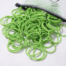 50PCS Macaron Rubber Band Hairband Headband High Elastic Durable Hair Ring Tied High Ponytail Women's Kids Hair Headwear