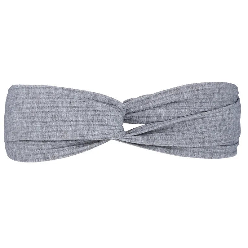 Headbands For Women Girls Top Knot Stretchy Headband Boho Twisted Criss Cross Hair Bands Knitted Cotton Turban Hair Accessories