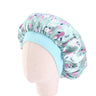 Kids Girls Sleep Cap Floral Print Hair Bonnet Satin Night Sleep Hat Turban Sleeping Hat Children Hair Care Bonnet Nightcap Caps