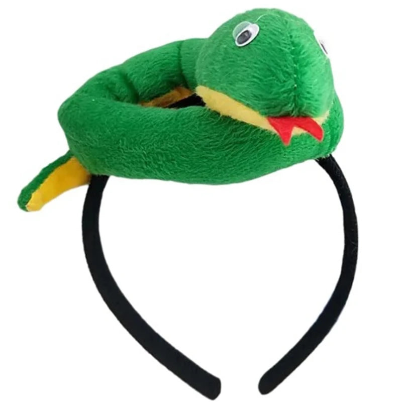 Hairbands Halloween Photo Booth Props Cartoon Headbands Party Headpiece Fun Headbands for Music Festivals