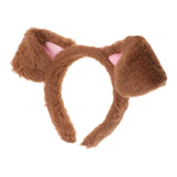 Cartoon Dog Ear Headbands Puppy Ears Hairband Lightweight Fun Accessory Birthday Costume Props Doggy Headwear