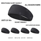 Men Women Sports Headband Sweatband Stretch Elastic Gym Fitness Running Yoga Headwrap Breathable Quick-dry Absorbent Hair Bands