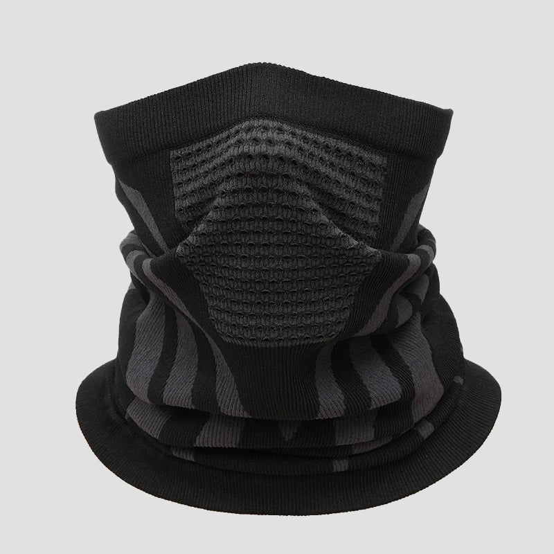 Neck Warmer Bicycle Cycling Scarf Hiking Breathable Mask Outdoor Windproof Thickened Mask Bib Sports Face Bandana Mask Cover