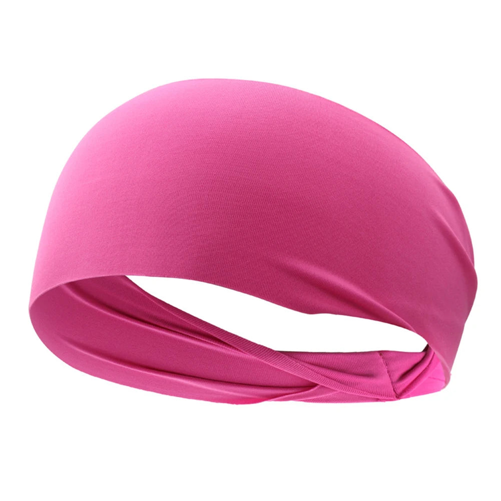 Sports Headbands Quick Dry Running Fitness Sweatband Men Woman Gym Yoga Sweat Hair Bands Yoga Elastic Hairbands Stretch Unisex