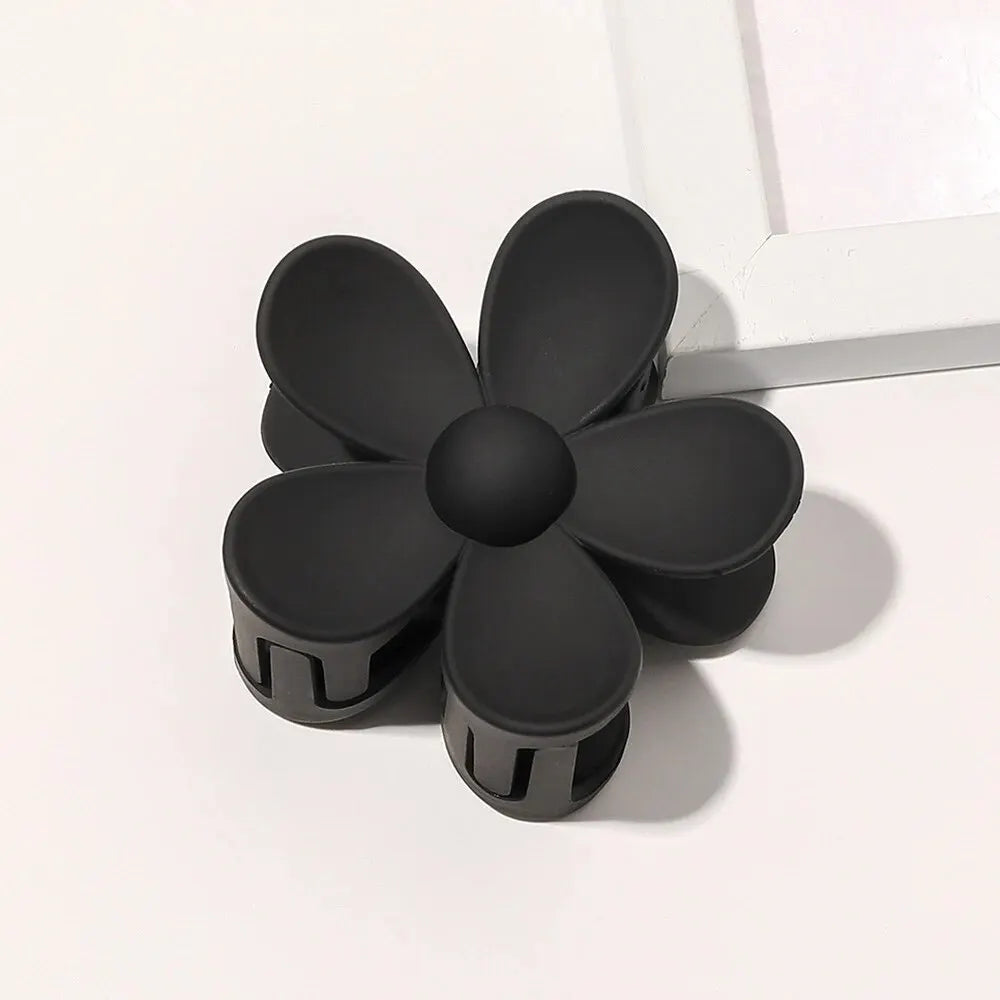 Fashion Flower Claw Clips for Women Sweet Girls Hair Claw Big Flower Hair Clamps Lady Crab Clips Hair Accessories for Women