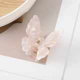 AWAYTR Double-layer Dazzle Butterfly Hair Claw Clips for Women Girls Hair Clip Barrette Hair Clamps Headwear Hair Accessories