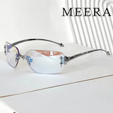 Luxury Brand Designer Fashion GM Titanium Half frame Sunglasses Men Driving Sun Glasses Goggles Shades UV400 Eyewear Glitt