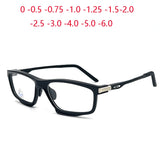 Aluminum Magnesium Leg Nearsighted Glasses Unisex Outdoor Sports Driving Shortsighted Prescription Eyeglasses 0 -0.5 -1.0 To -4