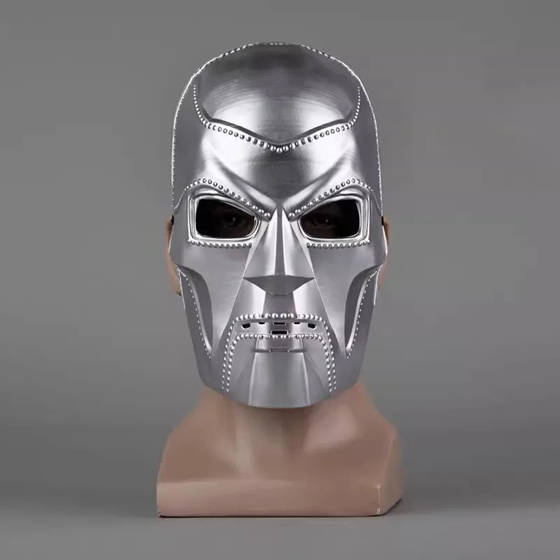 Doctor Doom Cosplay Mask Anime Role Play Props Halloween Party Headgear For Men