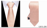 100% Silk Brand Purple Tie Men Necktie High Quality Mix Colors Silk 7.5 cm Gravatas Accessories Wedding April Fool's Day