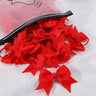 10Pcs/lot Grosgrain Ribbon Pigtail Hair Bows Elastic Hair Ties Hair Bands Holders Girls Baby Hair Accessories for Baby Infants
