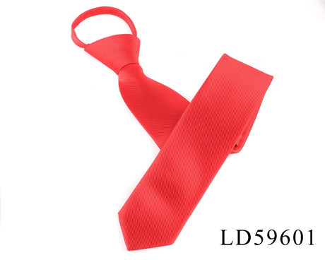 Simple Clip on Ties Security Tie Uniform Shirt Suit Neckties Steward Matte Funeral Lazy Neck Ties for Men Women Students Tie