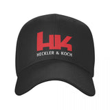 Heckler And Koch Hats Men Women Fashion HK Logo Hats Trucker Hat Trucker Cap Adjustable Snapback Caps Baseball Cap High Quality