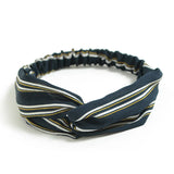 Fashion WomenFloral Headband Hair Accessories Leopard Cross Knotted Bow Chiffon Hair Band Girls Headdress Ladies Hoop Headwear