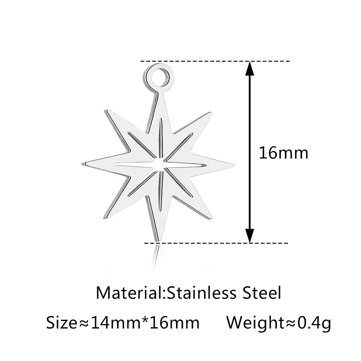 5Pcs Xmas Tree/Candy Cane/Snowman/Santa Claus Charm Stainless Steel Boots Christmas Pendant DIY Necklace Bracelet Jewelry Making