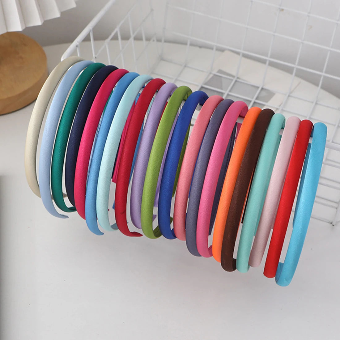 Red Blue Hair Bands Headband For Girls Women Children Hair Band Solid Color Elastic Hair Hoop Band Headpiece Hair Accessories