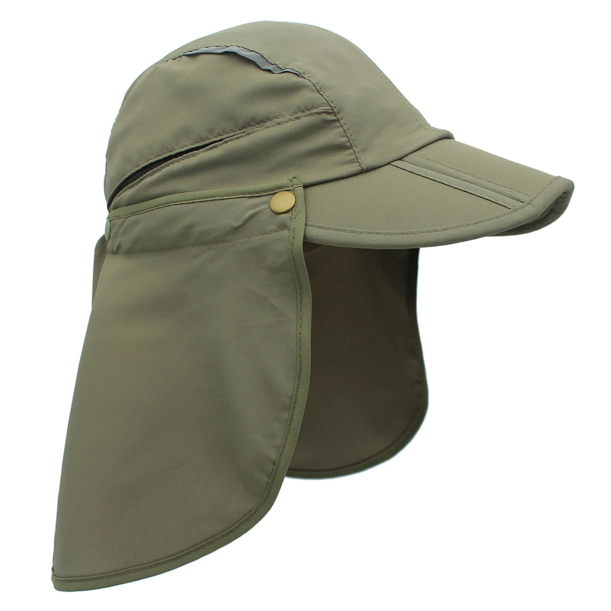 Connectyle Boys Girls Kids Summer UPF 50+ Sun Protection Cap Adjustable Quick Dry  Detachable Fishing Hat with Neck Flap
