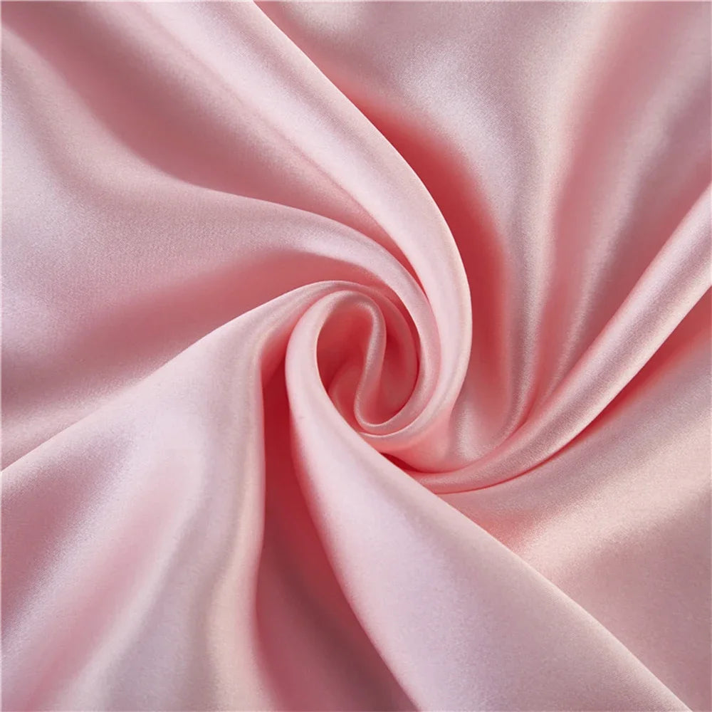 19 Momme Width 114cm 100% Pure Natural Mulberry Silk Fabric Make Clothing/Pillowcase/Eye Mask/Nightcap/Bedding/Pajamas Fabric