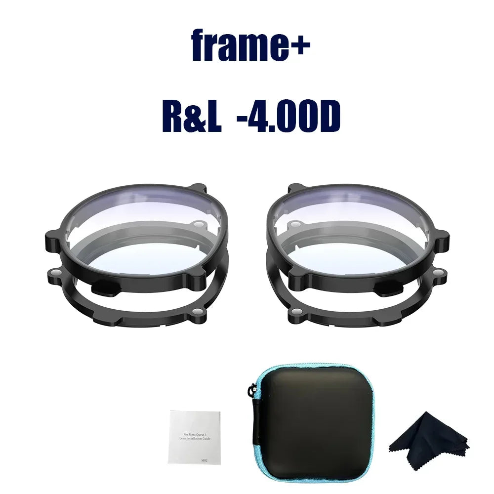 For Quest 3 lens Magnetic eyeglass frames anti-blue light optical lenses protection VR accessories for Oculus/Meta Quest 3