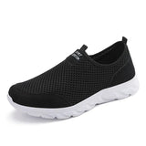 MAEDEF Fashion Breathable Men Casual Shoes Lightweight Outdoor Walking Shoe Non-slip Men's Sneakers Slip on Comfortable Footwear