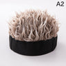 Baseball Cap Men Women Beanie Wig Hat Fun Short Hair Caps Breathable Soft for Party Toupee Hats Outdoor