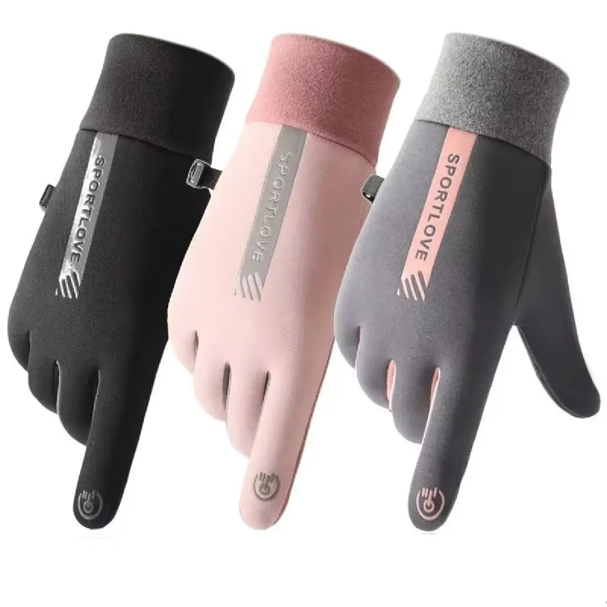 NEW Winter gloves men women Windproof Non-slip Touch Screen Warm Mittens,For Outdoor Cycling,Driving,Skiing,Running