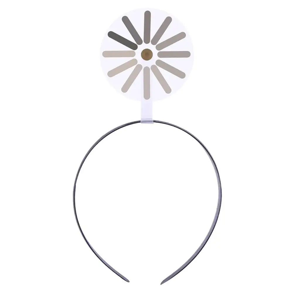 Funny Headbands Creative Hair Clips Loading Symbol Headband Eye-Catching Props Hair Accessories for Ladies Girls Party Daily Use