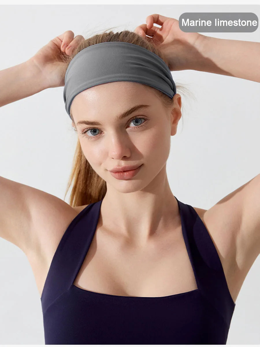 Women Elastic Hair Bands Yoga Hairband Sport Headband Cycling Exercise Headwrap Hair Accessories Fashion Wash Face Headbands