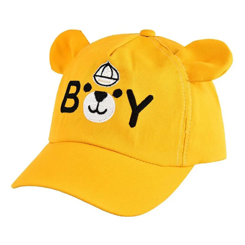 Spring Summer Cartoon Baby Baseball Cap Kids Boys Girls Sun Hat Outdoor Toddlder Children Adjustable Cap Peaked Caps