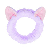 Headband For Washing Wash Face Rabbit makeup Hairbands Girls Elastic Holder Hair Strap Bands Ears Turban Hair Accessories