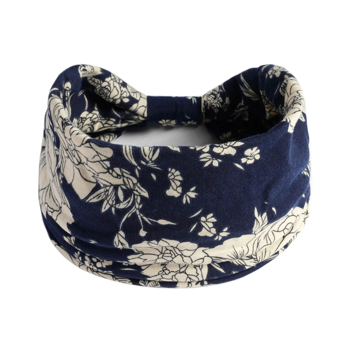 Boho Headbands For Women Fashion Stretch Wide Hair Bands Knoted Turban Yoga Sweatband Elastic Head Bands Stylish Wrap Headbands