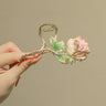 New Women Metal Hair Claw Elegant Gold Flowers Hair Clips Barrette Crab Headband Ponytail Clip Headwear hair accessories tiara