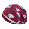 Women Men Sleeping Hat Baggy Beanie Satin Lined Night Unisex Sleep Cap Hair Care Bonnet Hair Loss Nightcap Pullover Hat Headwear