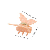 Retro Butterfly Hair Clips Back Of The Head Hair Claws Sweet Coiled Hairpin Women Lady Girl Headwear Hair Styling Tools