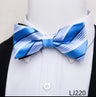 Fashion Brand Brand Silk Bow Tie Dark Blue Man Dot Wedding Accessories lover's day Fit Formal Party